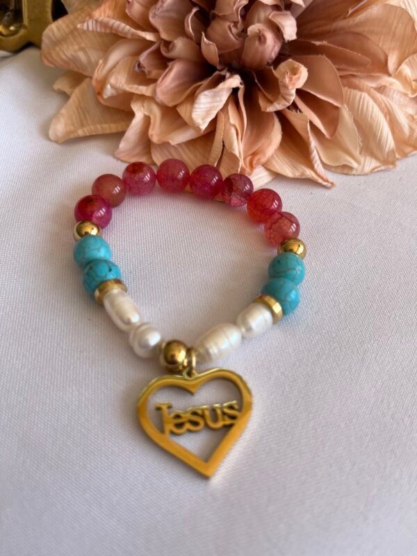 Pulsera corazón de Jesús - Image 2