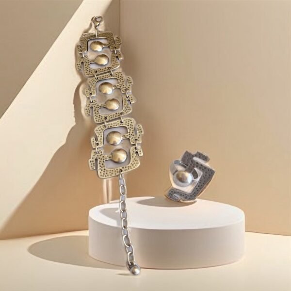 Conjunto de pulsera y sortija Iris - Image 3