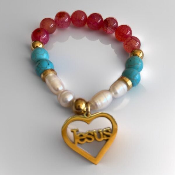 Pulsera corazón de Jesús