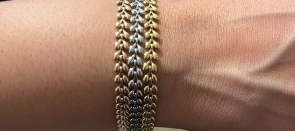 Pulsera Espiga Tri color - Image 2