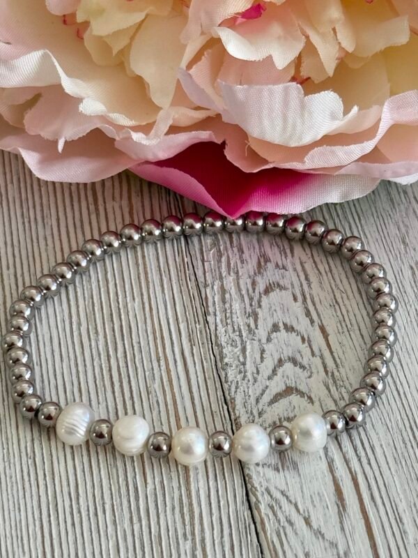 Pulsera Roxana Plateada